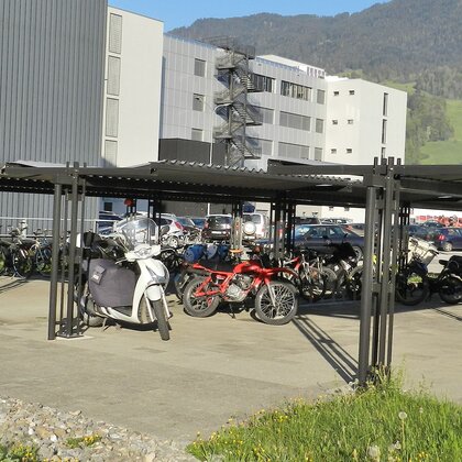 Fahrrad-Unterstand Leister, Sarnen Fahrrad-Unterstand Leister, Sarnen