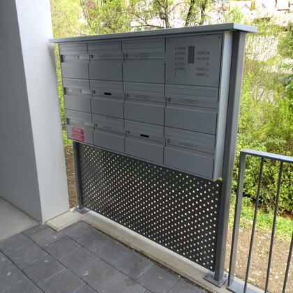 Briefkastenanlage, MFH Oberdorf Briefkastenanlage, MFH Oberdorf