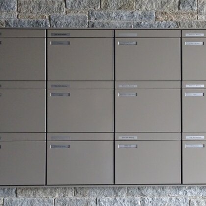 Briefkastenanlage, WüB Schötz Briefkastenanlage, WüB Schötz